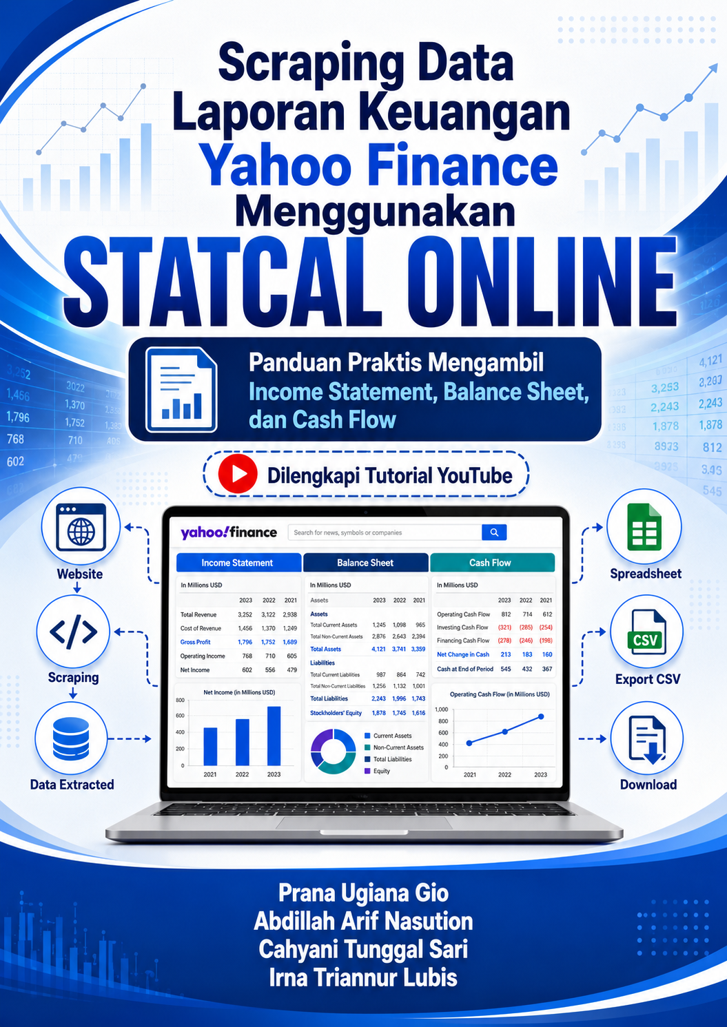 Cover book Scraping Data Laporan Keuangan Yahoo Finance Menggunakan STATCAL ONLINE